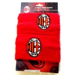 Milan Wristbands med broderet emblem